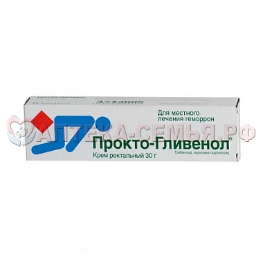Прокто-гливенол 2% Крем 30г